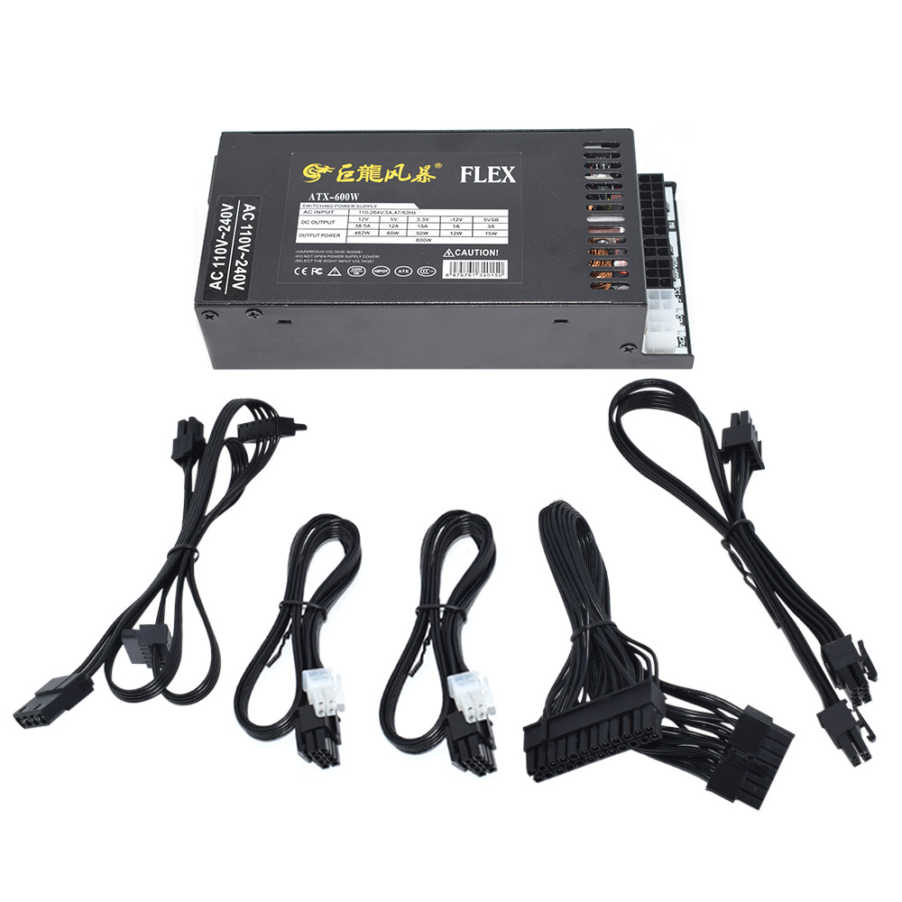 Catu Daya PC Baru 400W 600W Mo - Flex Atx Power Supply 600W 1U ulasan dan harga